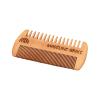 Personalized Engraved Name Beard Comb, Customized Carved Text/Icon Peach Wood Comb, Personalized Gifts for Men's Hair, Beard view 1