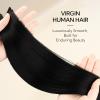 HOTBANANA Invisi Edge Tape in Hair Extensions Human Hair, 16inch 50g 10pcs Invisible & 10pcs Classic Jet Black Seamless Tape in Hair Extensions Straight Injected view 3