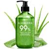 Aloderma 99% Organic Pure Aloe Vera Gel Made within 12 Hours of Harvest, 17.6oz Value Pump, Lightweight Non-Sticky Aloe Vera Gel for Sunburn Relief, Natural, Soothing Aloe Vera for Face & Hair view 1
