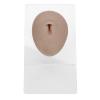 Wennzy Silicone Body Part Model, Piercing Body Model 3D Reusable Simulation Soft Compact Vivid for Novice Piercers for Display (Dark Skin Tone) view 2