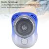 Powerful Portable Miniature Electric Clipper Mini Electric Portable Design, Fast Charging, USB Rechargeable Beard Trimmer for Neat Shaving (Gradient Blue) view 3