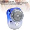 Powerful Portable Miniature Electric Clipper Mini Electric Portable Design, Fast Charging, USB Rechargeable Beard Trimmer for Neat Shaving (Gradient Blue) view 4