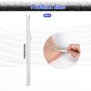 8 PCS Foot Scraper for Dead Skin Callus Removal, Stainless Steel Pedicure Knife Scrubber Remover Tool Callus Foot Skin Heel Scraper Pedicure Tools for Men Women Feet, Silver view 2