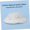 BELLIFFY 100pcs Reusable Makeup Remover Pads Round Face Pads for Foundation and Eye Makeup view 3