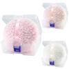 3 Pcs Large Body Powder Puff and Container, 6'' Dusting Body Powder Applicato (White Pink Skin Color) view 1
