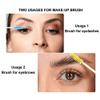 COCIDE 500Pcs Colorful Eyebrow Brush Eyelash Comb Lash Brushes Disposable Mascara Wands Lash Spoolies for Eyelash Extensions Supplies Makeup Applicators view 2