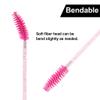COCIDE 500Pcs Colorful Eyebrow Brush Eyelash Comb Lash Brushes Disposable Mascara Wands Lash Spoolies for Eyelash Extensions Supplies Makeup Applicators view 3
