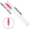 COCIDE 500Pcs Colorful Eyebrow Brush Eyelash Comb Lash Brushes Disposable Mascara Wands Lash Spoolies for Eyelash Extensions Supplies Makeup Applicators view 4