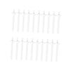 Ipetboom 20pcs Disposable Nose Hair Sticks Plastic Applicator for Safe Hair Removal Nose and Eyebrow Areas Smooth for Professional and Use view 1
