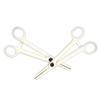 Healeved 25pcs Disposable Piercing Pliers Clamp Diagonal Pliers for Body Piercing Strong Clamp Forceps Plastic Easy Use view 1