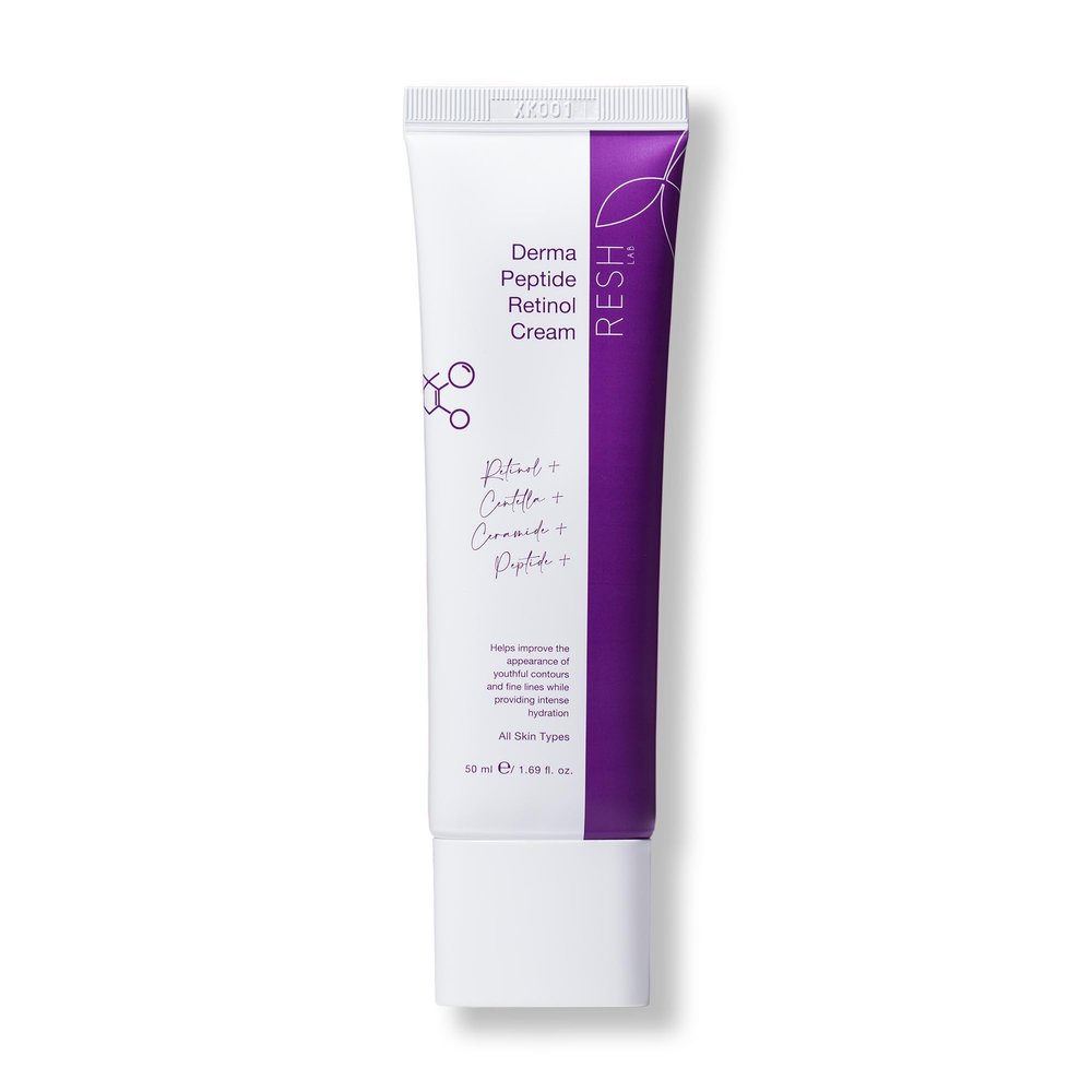 Retinol Peptide Face Cream 50ml Anti-Aging Moisturizer with Niacinamide, Ceramide & Centella Hydrating Cream for Fine Lines, Wrinkles & Acne Scars