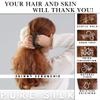 100% Pure Mulberry Silk Scrunchies  Handmade in USA  19 Momme 6A Grade Silk Hair Tie for Women & Girls  Gentle Elastic Ponytail Holder  No-Crease, Prevents Breakage & Frizz  Skinny (Graphite Gray) view 2