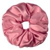 100% Pure Mulberry Silk Scrunchies  Handmade in USA  19 Momme 6A Grade Silk Hair Tie for Women & Girls  Gentle Elastic Ponytail Holder  No-Crease, Prevents Breakage & Frizz  Jumbo (Punch) view 1