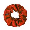100% Pure Mulberry Silk Scrunchies  Handmade in USA  19 Momme 6A Grade Silk Hair Tie for Women & Girls  Gentle Elastic Ponytail Holder  No-Crease, Prevents Breakage & Frizz  Skinny (red) view 1