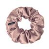 100% Pure Mulberry Silk Scrunchies  Handmade in USA  19 Momme 6A Grade Silk Hair Tie for Women & Girls  Gentle Elastic Ponytail Holder  No-Crease, Prevents Breakage & Frizz  Skinny (Pale Mauve) view 1