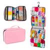 2 in 1 Newly Designed Headband & Hair Bow Organizer for Girls Display Bag - Large Capacity Girls Hair Accessories Organizer, Holds Hair Clips, and Hair tie with a Rotating Hook, Travel-Friendly. view 1