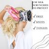 100% Pure Mulberry Silk Scrunchies Handmade in USA 19 Momme 6A Grade Silk Hair Tie for Women & Girls Gentle Elastic Ponytail Holder No-Crease, Prevents Breakage & Frizz Regular (Kelly Green) view 4