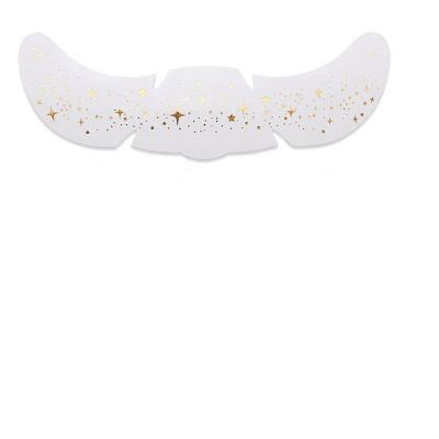 12PCS Glitter Freckles Temporary Tattoos, Gold, Silver, Brown, Pink, and Holographic Fake Tattoo Stickers, Hearts, Dots, Stars, Broken Diamonds, Snowflake Patterns, 6 in 2 in, Combinable