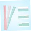 FOMIYES 3pcs Women Eyebrow Trimmer Safety Razor Precision Blades Comb for Daily Makeup view 4