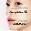 aurtier Glassy Hydrogel Face Mask for Glow and Dewy Skin, Deep Hydration, Vegan Collagen, Makeup Prep, Pore Tightening, Firming, Moisturizing, Elasticity, Overnight Korean Skin Care 1.19oz x 4ea view 2