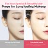 aurtier Glassy Hydrogel Face Mask for Glow and Dewy Skin, Deep Hydration, Vegan Collagen, Makeup Prep, Pore Tightening, Firming, Moisturizing, Elasticity, Overnight Korean Skin Care 1.19oz x 4ea view 4
