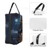 GaxfjRu Winter Christmas Snow Night Railway Train print Travel Cosmetic Bag Organizer Large Makeup Bag Women for Cosmetics Toiletries Accessories view 3