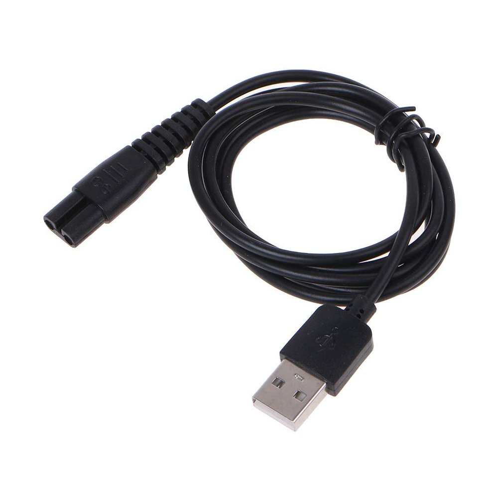 REElua Electric Shaver USB Charging Cable Power Cord Electric Adapter for Electric Shaver MJTXD01SKS Plug
