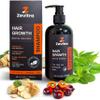 Zevitra Hair Growth Shampoo - Biotin Infused Natural Botanical Formula with Tea Tree Oil, Ginseng & Mint for Stronger Hair and Healthy Scalp - 10.1 FL.OZ / 300ML view 1