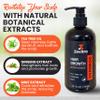 Zevitra Hair Growth Shampoo - Biotin Infused Natural Botanical Formula with Tea Tree Oil, Ginseng & Mint for Stronger Hair and Healthy Scalp - 10.1 FL.OZ / 300ML view 3