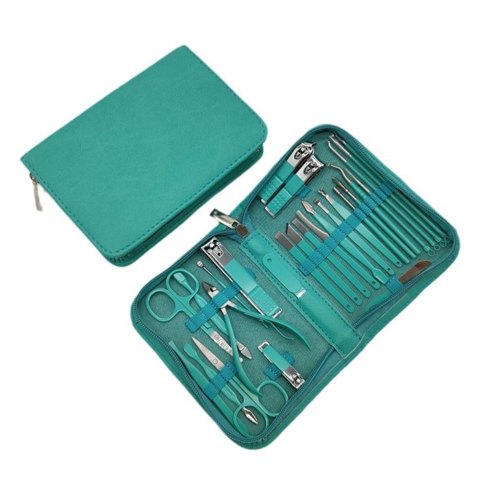 AFPSDLFJDLS Nail Clipper Set Green Set Nail Clipper Manicure Repair Tool Nail Clipper Manicure