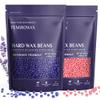 FEMIROWAX Hard Wax Beads 2-Pack, 1lb Lavender Hard Wax Beads for Coarse Hair Full Body + 1lb Rose Hard Wax Beads for Sensitive Skin Body, Brazilian Bikini, Legs, Eyebrow, Facial view 1