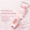 LUSTRA FASHION 2-in-1 Bikini Trimmer & Electric Razor for Women  IPX7 Waterproof, Hypoallergenic Blades, LED Display, Cordless Wet/Dry Use  Legs, Underarms, Bikini Line & Pubic Hair Trimmer view 3