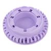 Makeup Brush Cleaning Bowl, Silicone Foldable Brush Cleaner Snap Dry Mix Colors, 115mm Enlarged Base, for Make Up Brushes, Paint Brushes view 2