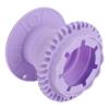 Makeup Brush Cleaning Bowl, Silicone Foldable Brush Cleaner Snap Dry Mix Colors, 115mm Enlarged Base, for Make Up Brushes, Paint Brushes view 3