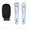 LUSTRA FASHION 2-in-1 Bikini Trimmer & Electric Razor for Women  IPX7 Waterproof, Hypoallergenic Blades, LED Display, Cordless Wet/Dry Use  Legs, Underarms, Bikini Line & Pubic Hair Trimmer view 1