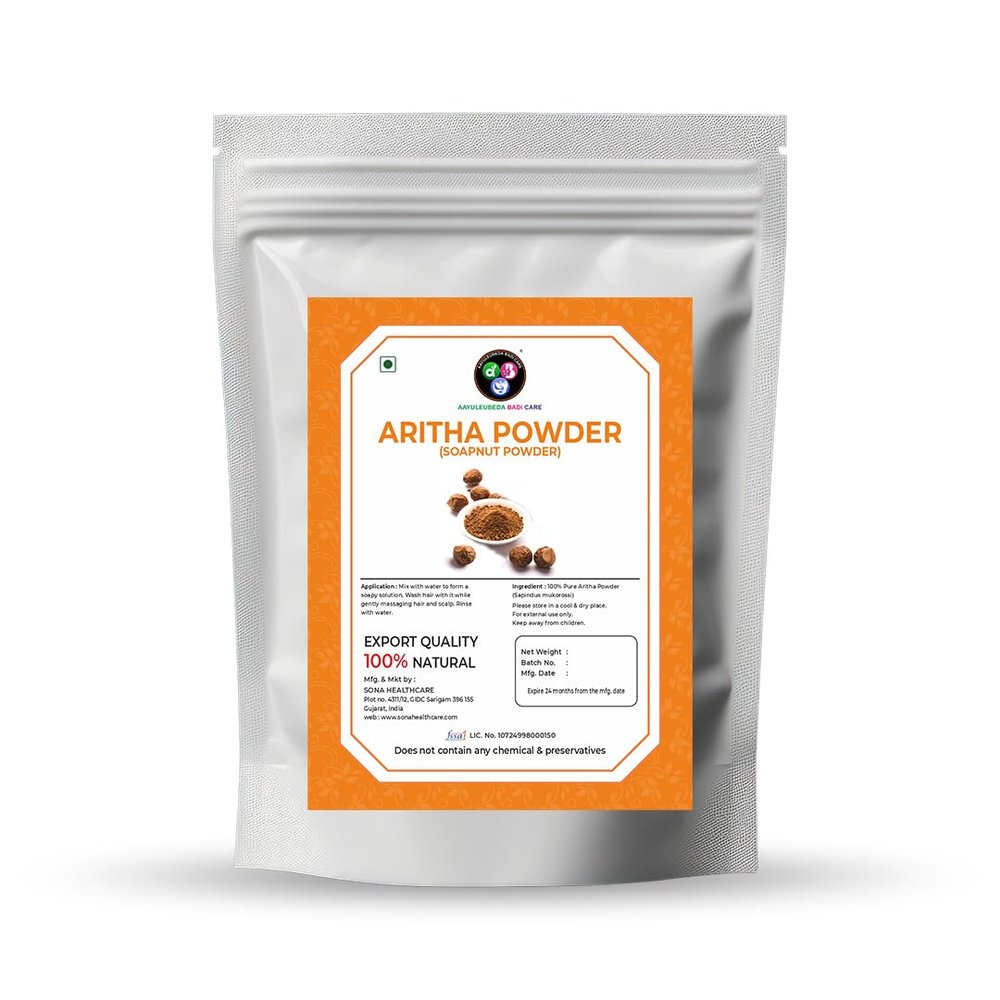 Aayuleubeda Badi Care ABC Soapnut powder 227g (8 Oz)