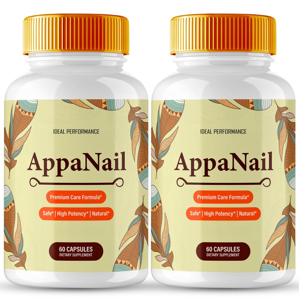 AppaNail Capsules, AppaNail Supplement Pills for Healthy Nail Support - Maximum Strength, All Natural Formula for Nail Growth and Resilience - Daily Nail Care Supplement Reviews (2 Pack)