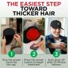 GroWell Red Light Therapy Hair Growth Cap  FDA Cleared Laser Treatment for Hair Regrowth and Reduced Shedding  LED & Laser Red Light Therapy Clinically Proven in Double-Blind Studies -Black view 4