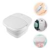 ARTSEWPLY Foldable Foot Bath Basin Multi-functional Foot Soak Bucket with Bump Massage for Blood Circulation Portable Design for Home Use Parents and Seniors view 2