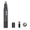 2-in-1 Electric Nose Hair Trimmer & Shaver for Men & Women, Waterproof USB Rechargeable, Precision Grooming for Nose, Ear, Beard, Face, 6000 RPM Motor, Portable, Easy to Clean (Black) view 1