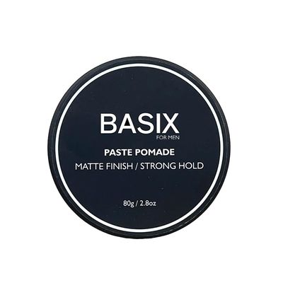 Basix for Men Paste Pomade - Matte Finish, Strong Hold