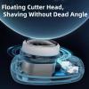 Mini Electric Shaver, New Model Dual-Head Rechargeable Razor, Pocket-Sized Electric Shaver for Men Perfect for Home, Office, and Travel (Gray) view 3