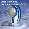 Mini Electric Shaver, New Model Dual-Head Rechargeable Razor, Pocket-Sized Electric Shaver for Men Perfect for Home, Office, and Travel (Gray) view 4