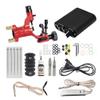 ZYQHMY Starter Tattoo Machine Kit Set Dragonfly Rotary Tattoo Machine Tattoo Motor Kits Tattoo Beginner Grip Kit(White-Dinosaur Doodle4) view 1