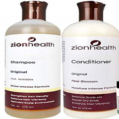 Adama Minerals Shampoo and Conditioner Set 16 oz Original Pear Blossom