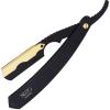 SIZZO Professional Straight Shaving Razor for Men (Black Gold) view 1