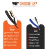 SIZZO Professional Straight Shaving Razor for Men (Black Gold) view 4