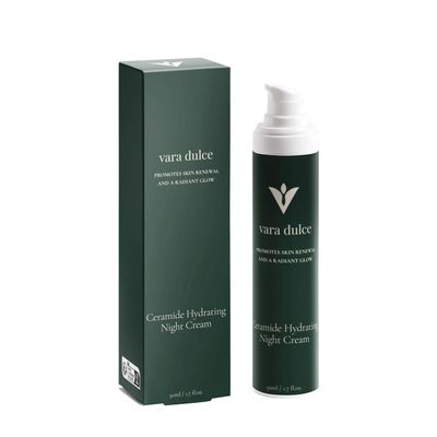 Vara Dulce Ceramide Hydrating Night Cream | Deep Moisture & Barrier Support While You Sleep