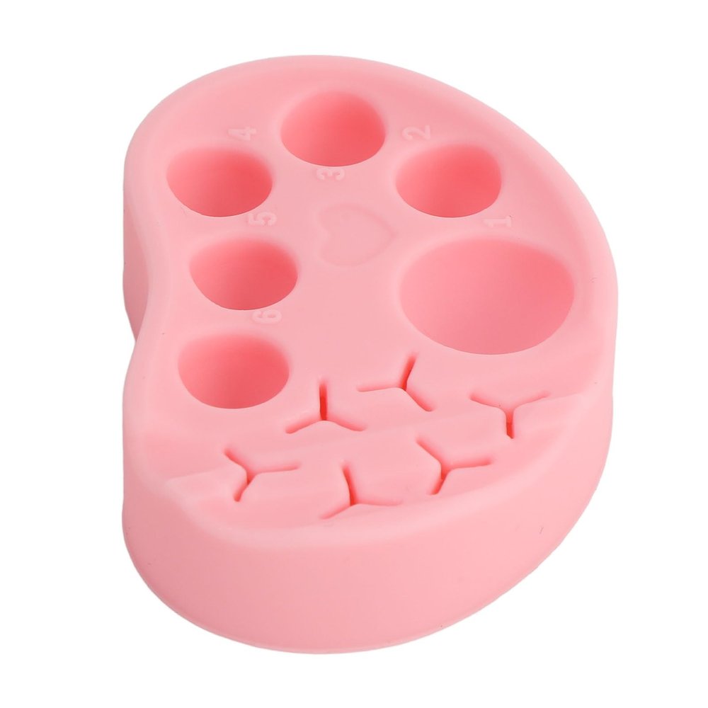 Eyelash Eyebrow Lifting Tray Silicone Palette Tweezers Slots Makeup for Perming Lashes, DIY Tint Mixing Tool for Home Use, Beauty Salons, Eyelash Institutions (#1)