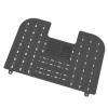Foldable Silicone Sink Cover and Makeup Brush Cleaning Mat, Space Saving Bathroom Organizer, Topper for Sink, Makeup Tools, Countertop Accessories (Black) view 4